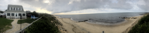 Beach house panorama