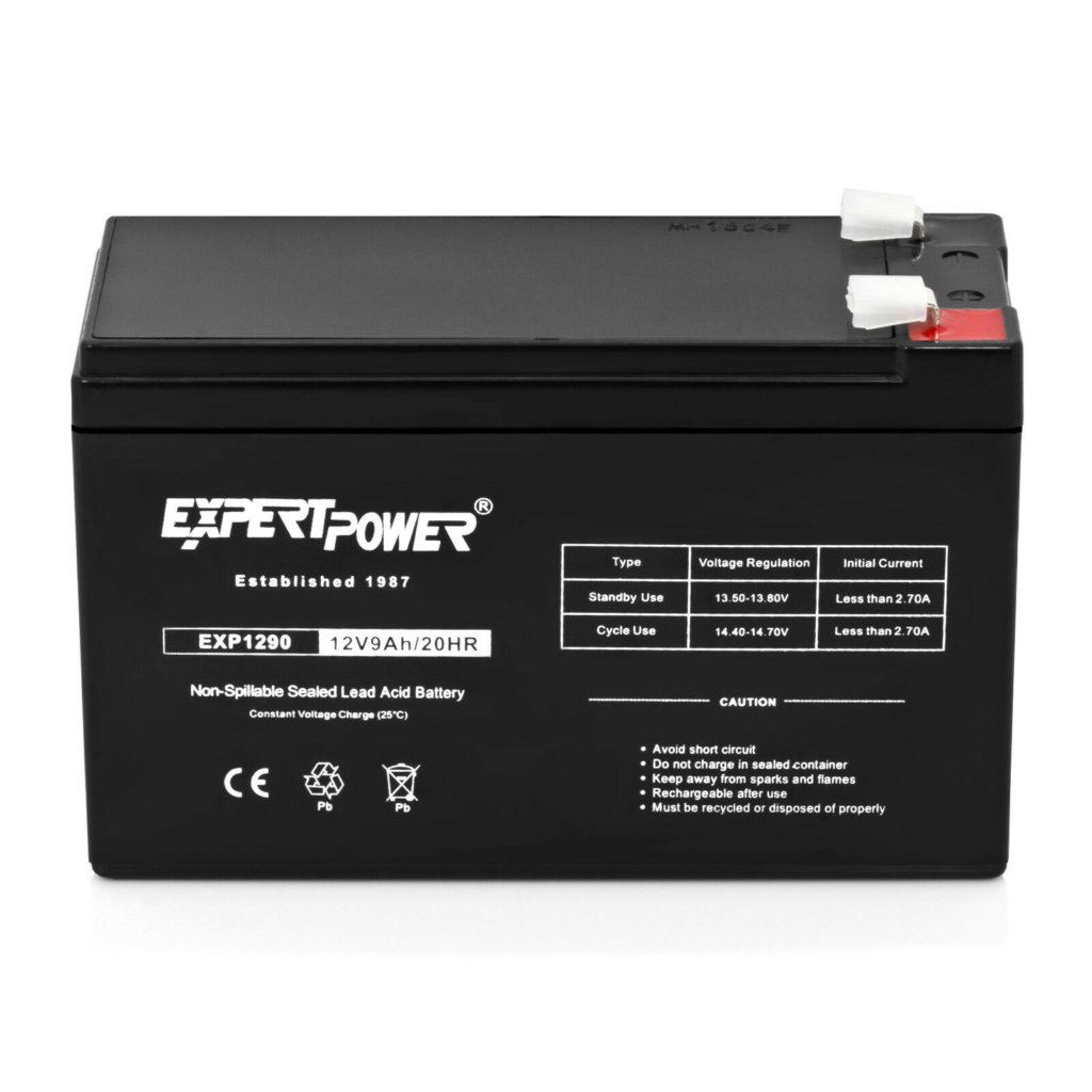 Expert Power 12V 9Ah SLA Battery