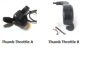 Two bad thumb throttles I tried